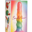 Simply Sweet Zigzag Silicone Rainbow Dildo