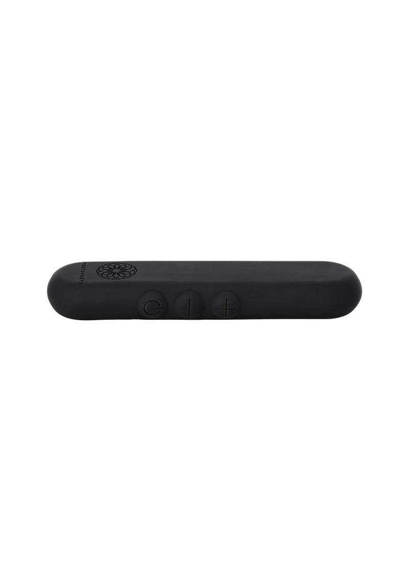 Sincerely Unity Vibe Silicone Rechargeable Vibrator - Black