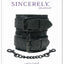 Sincerely Wrist Lace Cuffs - Black