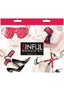 Sinful Bondage Vinyl Kit - Pink - Set Of 4