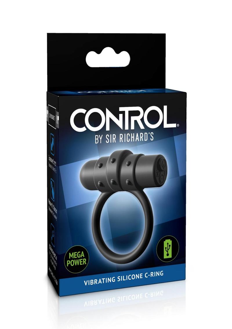 Sir Richard's Control Rechargeable Vibrating Silicone Cock Ring