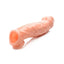 Size Matters Penis Extender Sleeve - Flesh/Vanilla - 2in