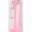 Size Queen Dildo with Balls - Pink - 12in