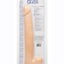 Size Queen Dildo with Balls - Vanilla - 12in