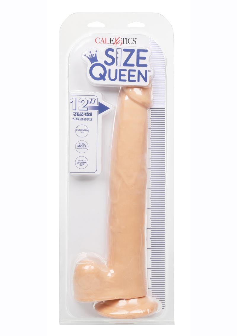 Size Queen Dildo with Balls