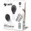 Size Up Classic Nipple Pump - Black/Clear - Set