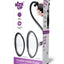 Size Up Classic Pussy Pump with Two Chambers - Black/Clear