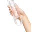 Size Up Extra Girthy Clear View Penis Extender with Ball Loop