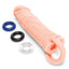Size Up Silicone Realistic Penis Extender with Ball Loop