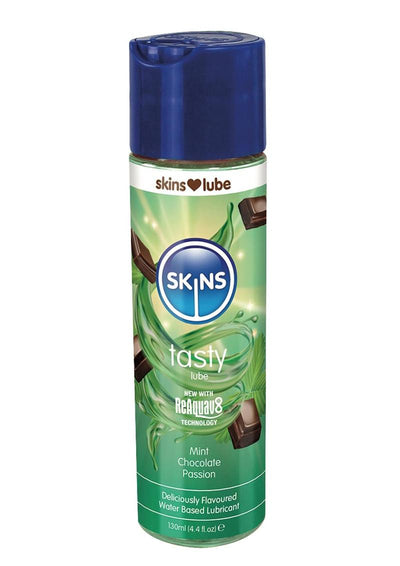 Skins Mint Chocolate Water Based Lubricant - 4.4oz