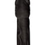 Skinsations Black Diamond Husky Lover Extension Sleeve with Scrotum Strap - Chocolate - 6.5in
