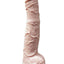 Skinsations Cocksaurus Dildo Silicone - Vanilla - 11in