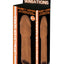 Skinsations Latin Lover Husky Lover Extension Sleeve with Scrotum Strap - Caramel - 6.5in