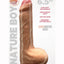 Skinsations Nature Boy Silicone Dildo - Vanilla - 6.5in