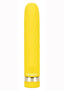 Slay #Seduceme Silicone Rechargeable Bullet - Yellow