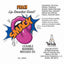 Smack Lickable Massage Oil 2oz - Peach