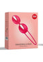 Smartballs Duo Silicone Kegel Trainer Kit - India - Red
