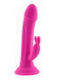 Somebunny to Love Rechargeable Silicone Rabbit Vibrator - Pink