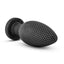 Spark Silicone Butt Plug - Small - Carbon Fiber