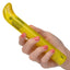 Sparkle Slim G Vibrator - Yellow