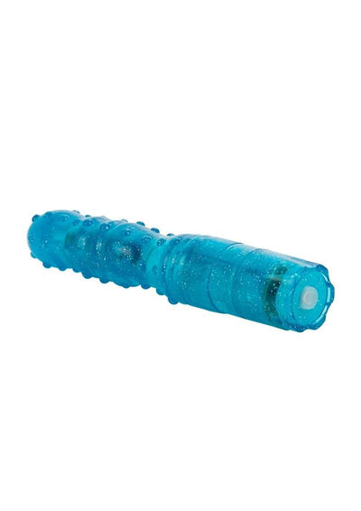 Sparkle Softees Nubbie Vibrator - Blue/Teal