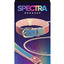 Spectra Bondage Collar and Leash - Multicolor/Rainbow