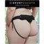 Sportsheets Curvy Collection Divine Diva Strap-On - Black - Queen