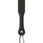 Sportsheets Leather Slut Impression Paddle - Black - 12in