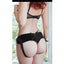 Sportsheets Vibrating Raven Corsette Strap-On Adjustable Harness
