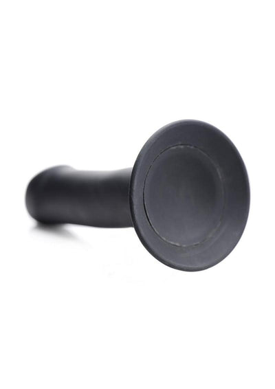 Squeeze-It Squeezable Phallic 6.75in Dildo - Black