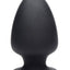 Squeeze-It Squeezable Silicone Anal Plug - Black - Large