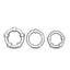 Stay Hard Beaded Cock Rings (3 Sizes - Clear