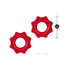 Stay Hard Nutz Cock Ring - Red