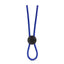 Stay Hard Silicone Loop Cock Ring - Blue