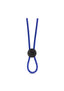 Stay Hard Silicone Loop Cock Ring - Blue