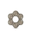 Stay Hard Thick Bead Cock Ring - Black