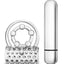 Stay Hard Vibrating Super Clitifier Cock Ring with Bullet - Clear