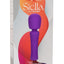 Stella Liquid Silicone Massager Rechargeable Vibrator - Purple