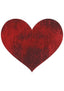 Stolen Kisses Hearts Pasties - Black/Red