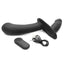 Strap U 28x Rechargeable Silicone 28x Large Double Dildo with Harness and Remote Control