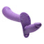 Strap U 28x Rechargeable Silicone 28x Large Double Dildo with Harness and Remote Control