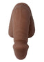 Strap U Bulge Packer Dildo - Caramel