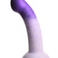Strap U G-Swirl G-Spot Silicone Dildo - Purple
