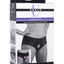 Strap U Lace Envy Black Crotchless Panty Harness - L/XL