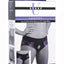 Strap U Lace Envy Lace Crotchless Panty Harness - Black/Purple - Large/XLarge