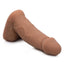 Strap-U Large Bulge Soft Packer Dildo - Caramel - 6.5in