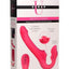 Strap U Licking Vibrating Rechargeable Silicone Strapless Strap-On with Remote Control