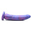 Strap U Magic Stick Glitter Silicone Dildo - Purple - 8in