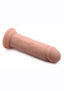 Strap U Power Player 28x Vibrating Rechargeable Silicone Dildo with Remote Control - Vanilla