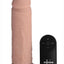 Strap U Power Player 28x Vibrating Rechargeable Silicone Dildo with Remote Control